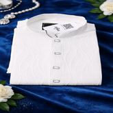 Regular Fit China popcorn Panjabi